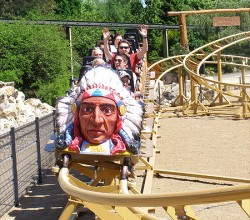 Indianer Achterbahn