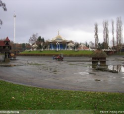 Leerer Floßfahrt See