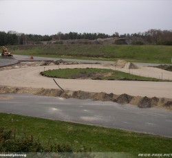 Baustelle Go-Kartbahn