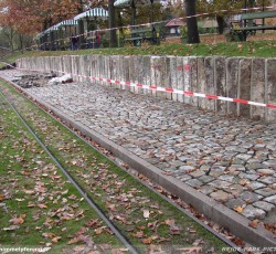 Heide-Park Express Baustelle