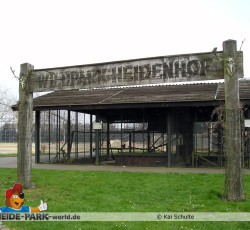Schild Wildpark Heidenhof