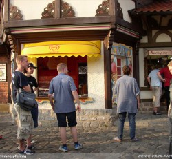 Eisdiele Eingangsbereich