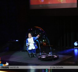 Seifenblasenshow