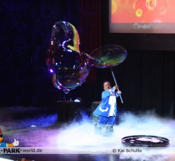 Seifenblasenshow