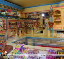 Kiosk vor dem Eingang