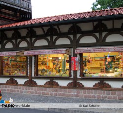 Kiosk vor dem Eingang