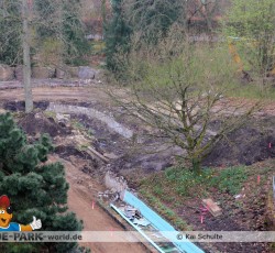 Abrissarbeiten Wildwasserbahn 2