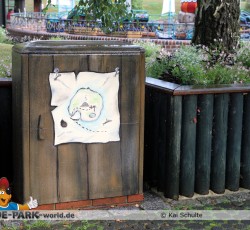 Bemalter Stromverteiler