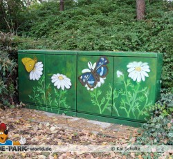 Bemalter Stromverteiler