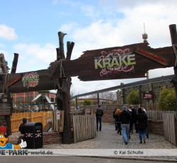 Eingangsschilder Krake und Krake lebt!