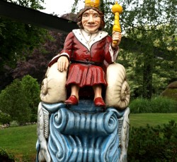 Figur bei der Wichtelhausenbahn