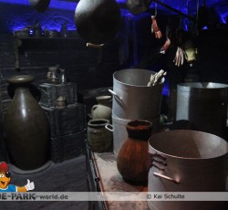 Krake lebt! Backstage