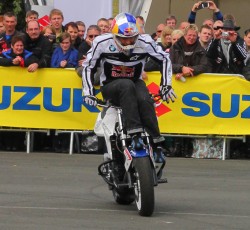 Motorrad Stuntshow