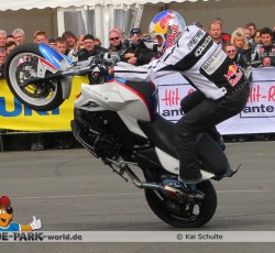 Motorrad Stuntshow