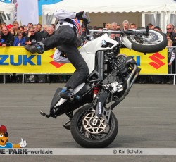 Motorrad Stuntshow