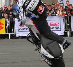 Motorrad Stuntshow
