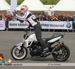 Motorrad Stuntshow