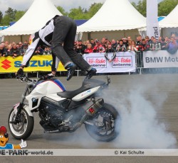 Motorrad Stuntshow
