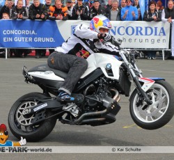 Motorrad Stuntshow