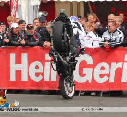 Motorrad Stuntshow