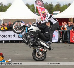 Motorrad Stuntshow