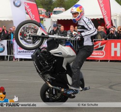 Motorrad Stuntshow