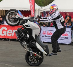 Motorrad Stuntshow
