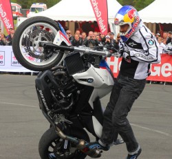 Motorrad Stuntshow
