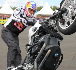 Motorrad Stuntshow