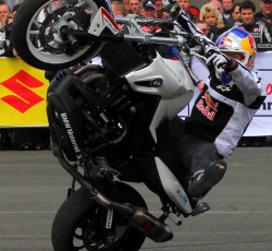 Motorrad Stuntshow