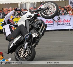 Motorrad Stuntshow