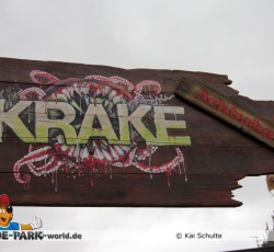Schild: Krake