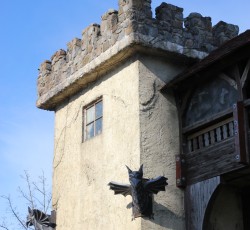 Wasserspeier am Weinturm