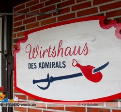 Schild: Wirtshaus des Admirals