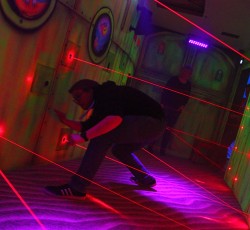 Laser Parkour