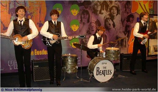 The Beatles aus Wachs