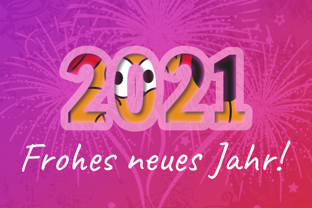 Frohes Neues 2021 Webseite