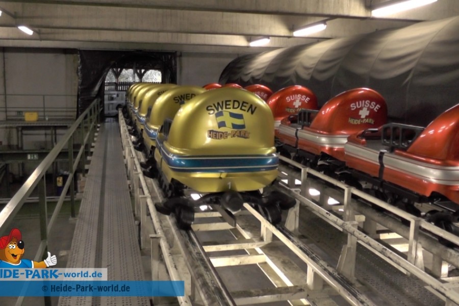 Ein Tag an der Bobbahn