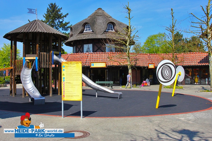 Spielplatz Eingang
