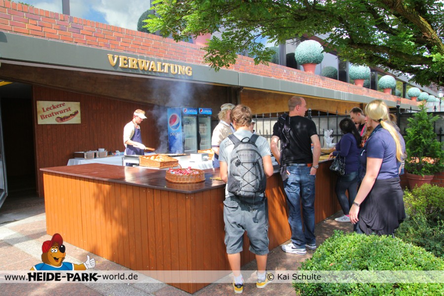 Bratwurst an Verwaltung