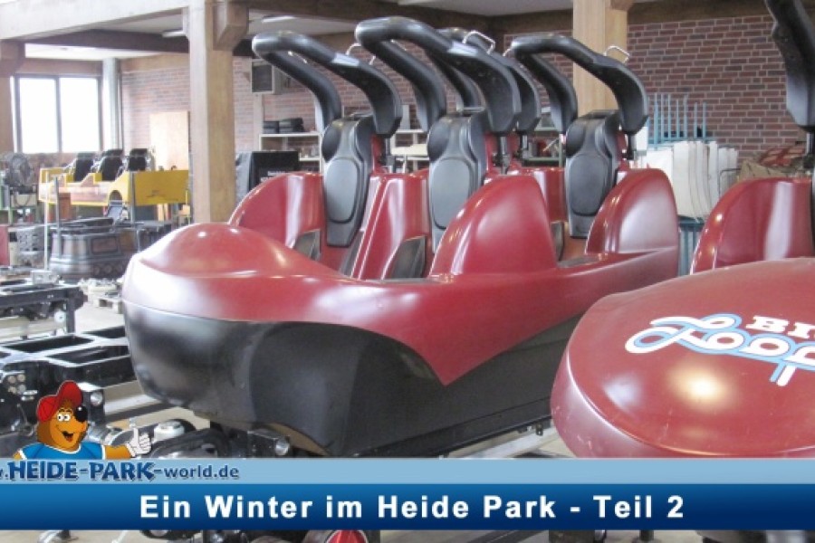 Videoreportage: Ein Winter im Heide Park