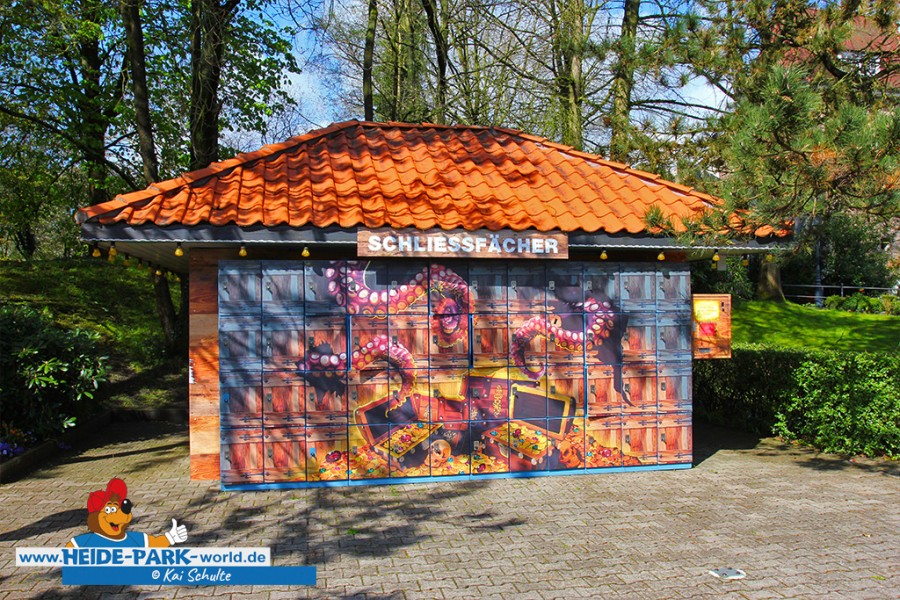 Schließfächer Piraten Arena