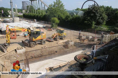 Baustellenupdate, 12./14. Juli 2013