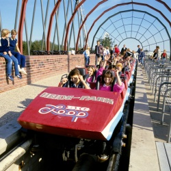 Der Bau der ersten Achterbahn im Heide Park!