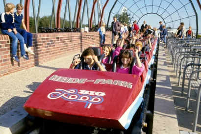 Der Bau der ersten Achterbahn im Heide Park!