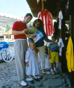 Alte Parkvideos, Flyer, Parkpläne und Musik.