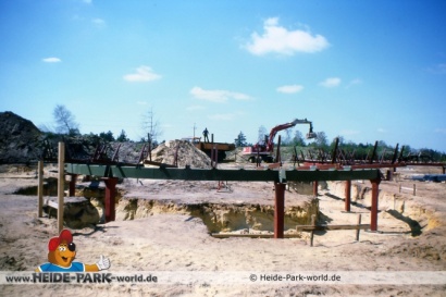 Der Aufbau hat begonnen