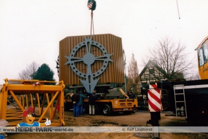 Motorenhäuschen zusammengebaut