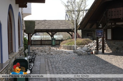 Vorbereitung für weitere Fundamente