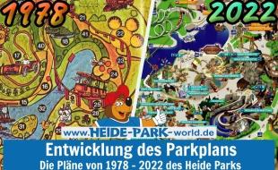 Video: Entwicklung des Heide Park Parkplans von 1978 bis 2022